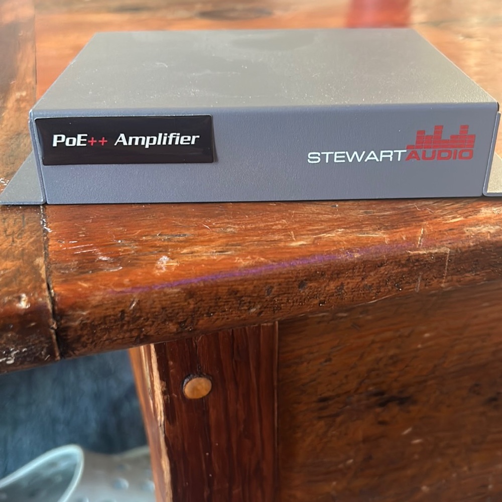 Stewart Audio AV20-2-LZ-D 2-Channel Dante PoE++ Amplifier